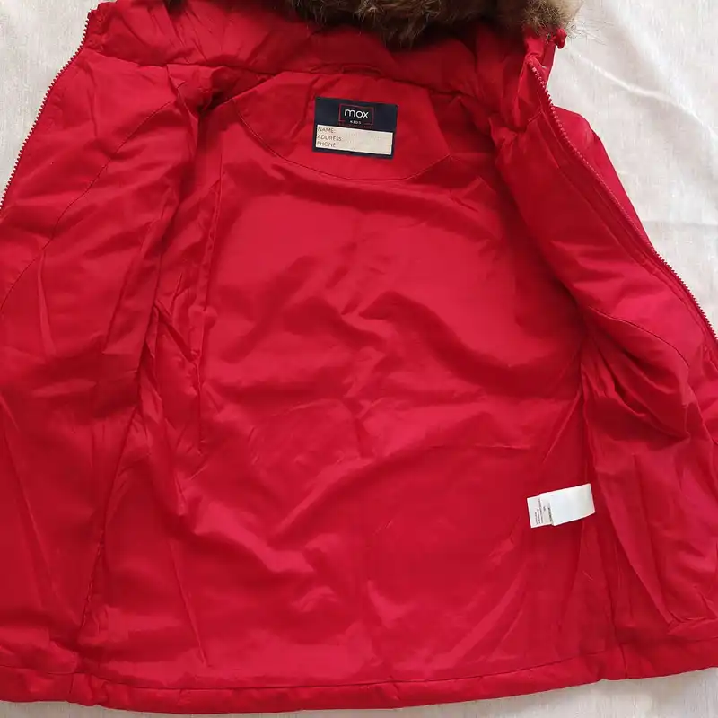 کاپشن دخترانه مکس مدل اسکیمو