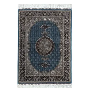 فرش دستباف ذرع و نیم مدل ریزماهی تبریز کد 51253