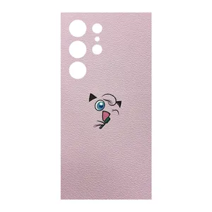 Remax cover sticker Leth model Jigglypuff Pokemon design suitable for Samsung Galaxy S24 Ultra mobile phone