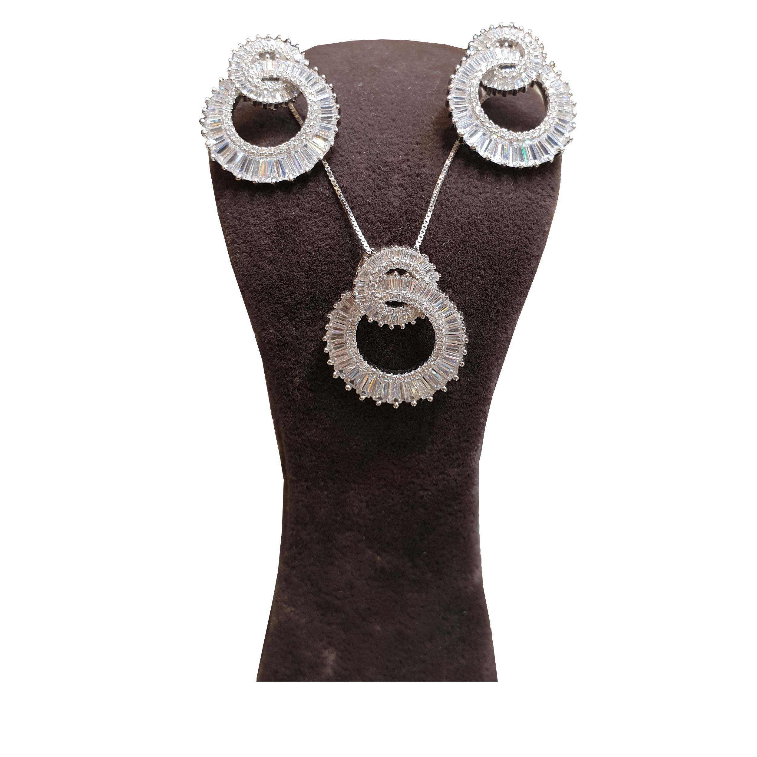 نیم ست نقره زنانه مدل 5530