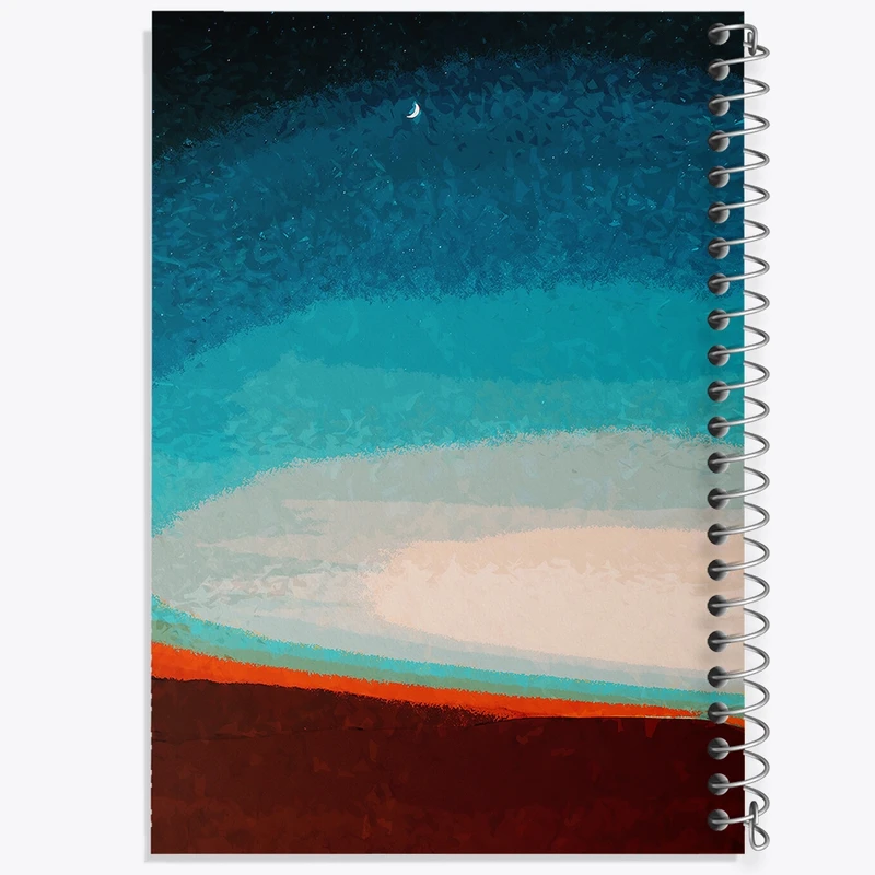 دفتر مشق 100 برگ خندالو طرح آسمان کد F1173