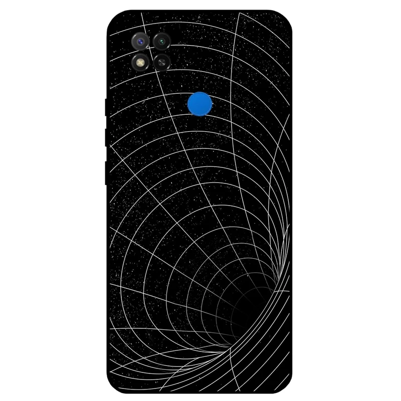 کاور مگافون طرح کرم چاله مدل 8108 مناسب برای گوشی موبایل شیائومی Redmi 9C / 9C NFC