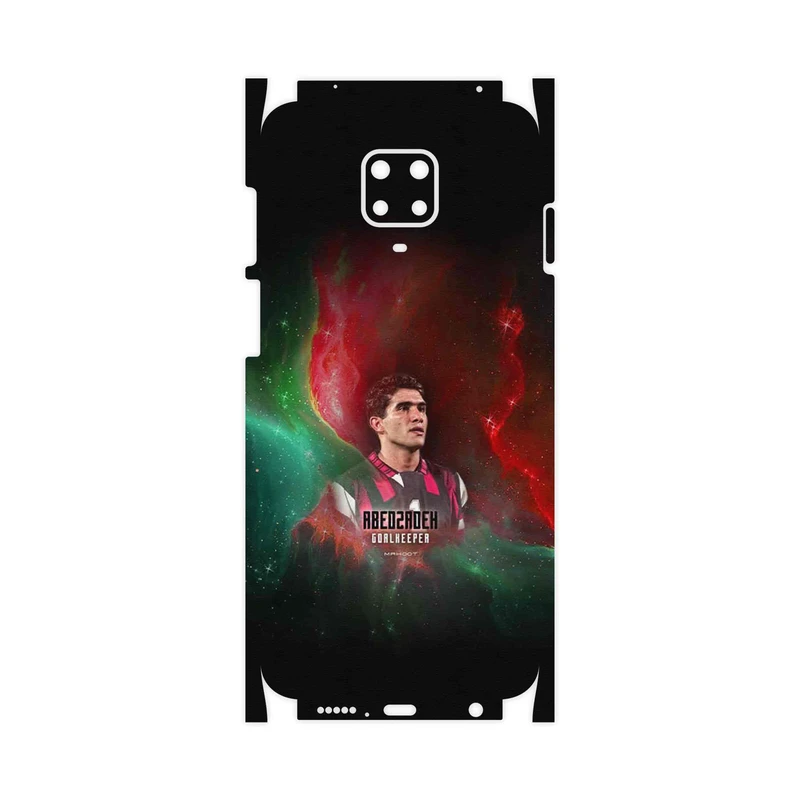 برچسب پوششی ماهوت مدل Ahmad Reza Abedzadeh-FullSkin مناسب برای گوشی موبایل شیائومی Redmi Note 9 Pro