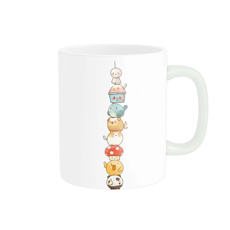 ماگ پاد آفرین مدل طرح عروسکی فانتزی پینترستی کد 402