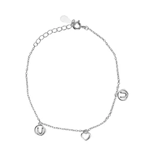 دستبند نقره زنانه پیله کد 05