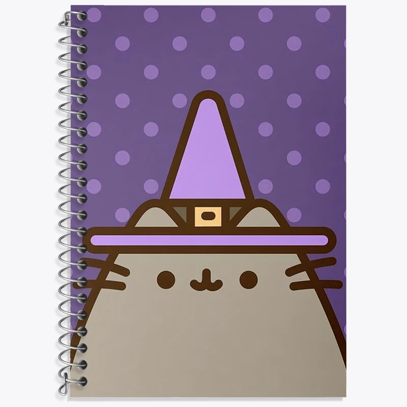 دفتر نت موسیقی 50 برگ خندالو طرح پوشین گربه بامزه کد N2049