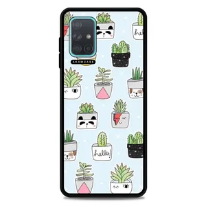 AKAM AMC-WSGA71-CACTUS-45 Cover For Samsung Galaxy A71
