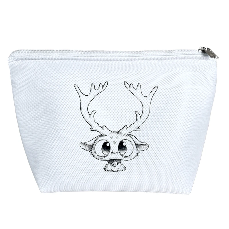 کیف لوازم آرایش دخترانه خندالو مدل گوزن بامزه کد H821