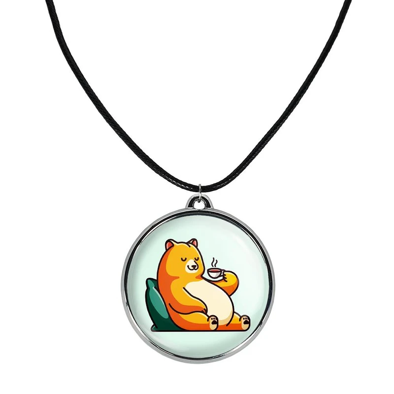 گردنبند خندالو مدل حیوانات بامزه خرس کد 2839428383