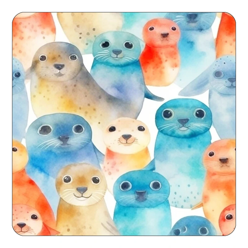 مگنت کاکتی طرح حیوانات رنگی مدل mp25727