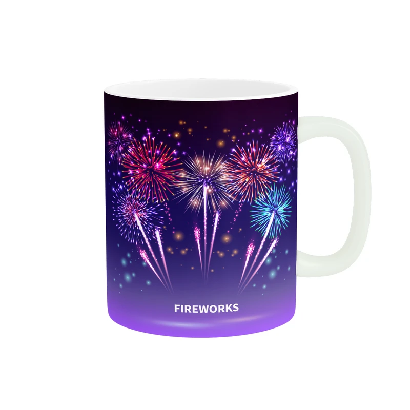 ماگ طرح فشفشه کد 606