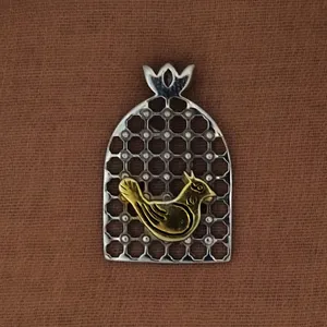 آویز گردنبند نقره زنانه سلین کالا مدل ce-new161