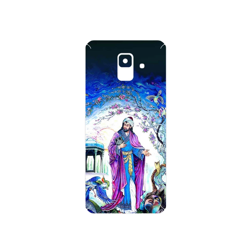 برچسب پوششی ماهوت مدل Hafiz مناسب برای گوشی موبایل سامسونگ Galaxy A6 2018