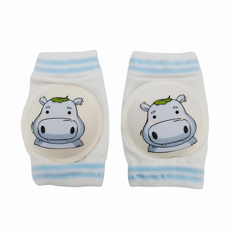 زانوبند کودک مدل بی بیبی طرح  اسب آبی بسته 2 عددی