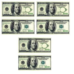 نقد و بررسی پاکت پول مدل دلار بسته 6 عددی توسط خریداران