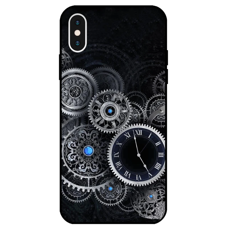 کاور مگافون طرح ساعت مدل 8161 مناسب برای گوشی موبایل اپل Iphone X / XS           