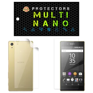  Multi Nano X-SFT Screen Protector For Sony Xperia Z5 with back skin