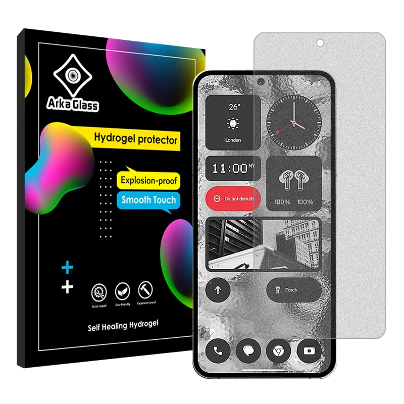 محافظ صفحه نمایش مات آرکا گلس مدل Tough مناسب برای گوشی موبایل ناتینگ فون 2