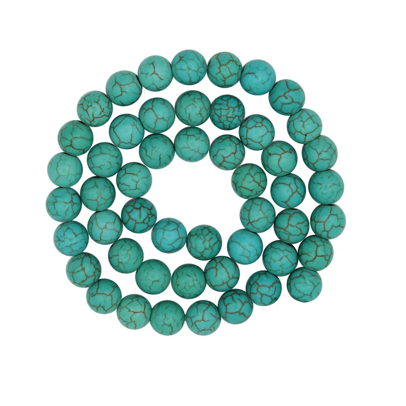 عکس شماره 3 : ریسه سنگ فیروزه رزالیا مدل rika-ab-29 بسته 3 عددی