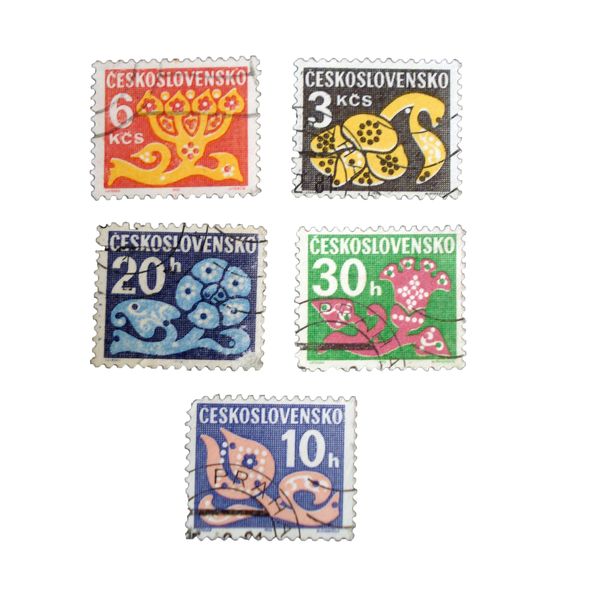 تمبر یادگاری مدل ملل کد DS1656 مجموعه 5 عددی