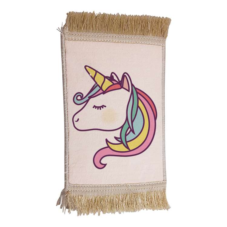 فرش ماشینی دیوارکوب مدل یونیکورن کد 5