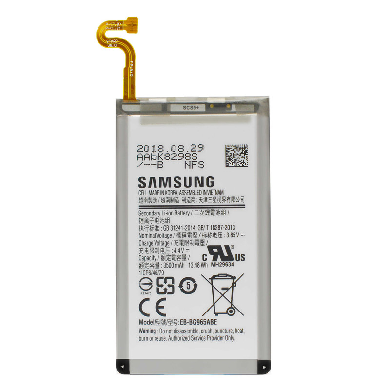 باتری موبایل مدل EB-BG965ABE ظرفیت 3500 میلی آمپر ساعت مناسب برای گوشی موبایل سامسونگ Galaxy S9 Plus