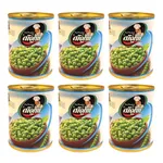 کنسرو نخود سبز شیفته - 370 گرم بسته 6 عددی
