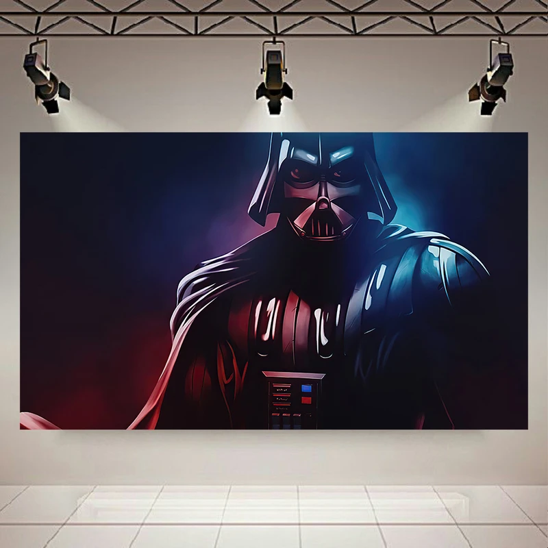 تابلو بوم طرح جنگ ستارگان مدل Darth Vader کد AR3033