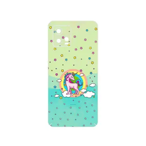 MAHOOT Rainbow unicorn adventure Cover Sticker for Motorola Moto G72