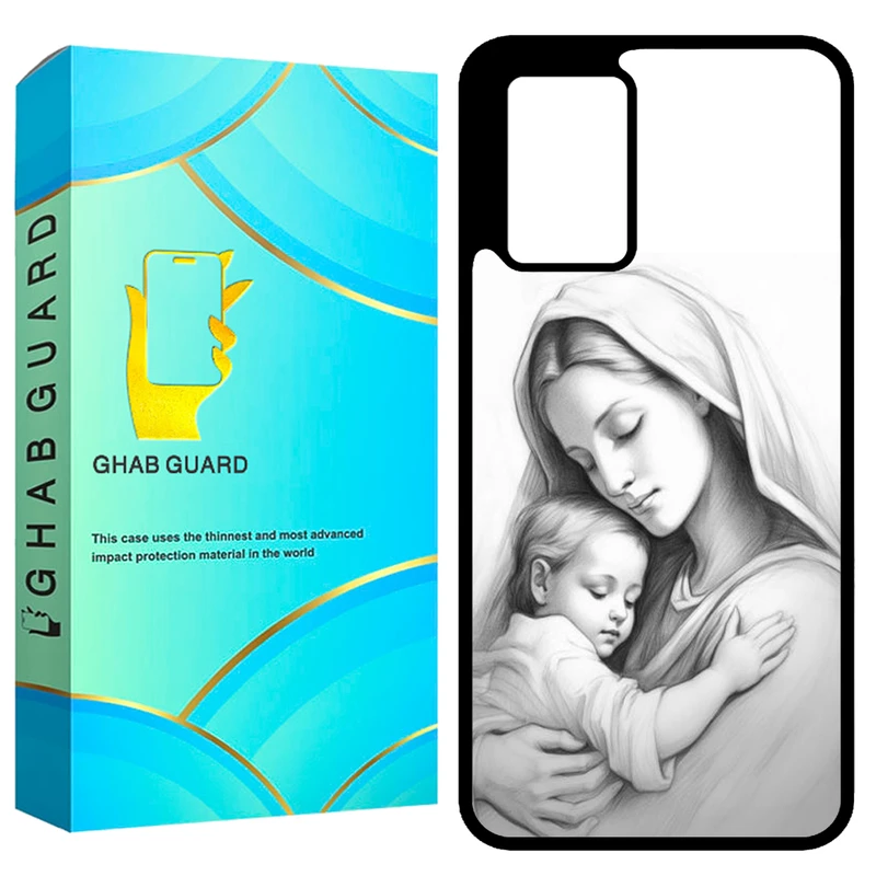 کاور قاب گارد طرح مادر و بچه مدل GCHP11S مناسب برای گوشی موبایل شیائومی Redmi Note 11 4G / Redmi Note 11S 4G