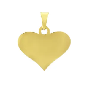 Mika Jewellery 0110001 18K Gold Heart Pendant