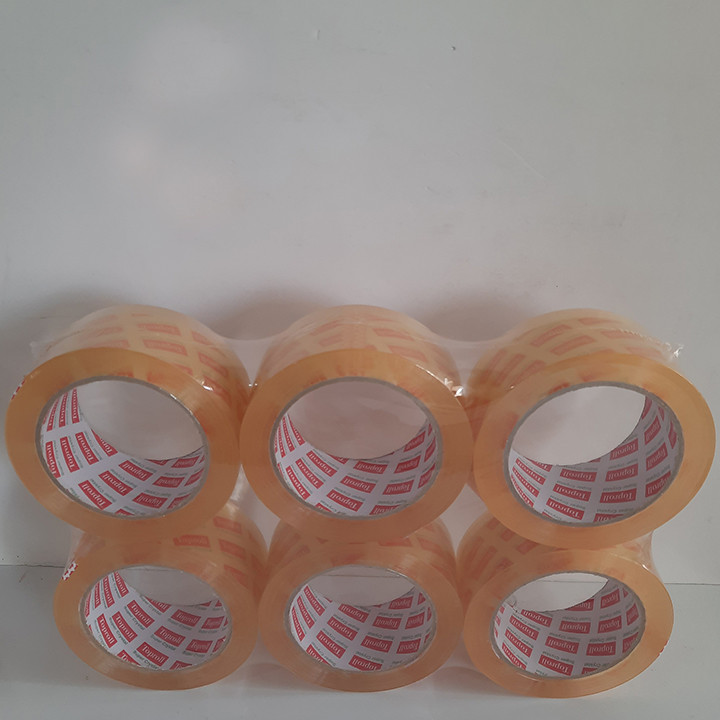 چسب پهن تاپ رول مدل 1350عرض 5 سانتی متر بسته 6 عددی