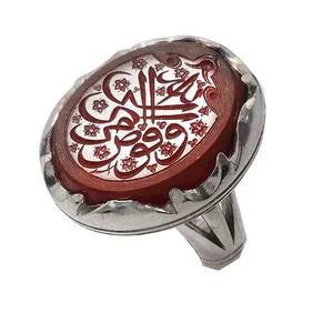 انگشتر نقره مردانه کد 2518