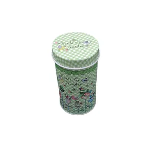 جعبه دکوری مدل قوطی فلزی طرح Garden