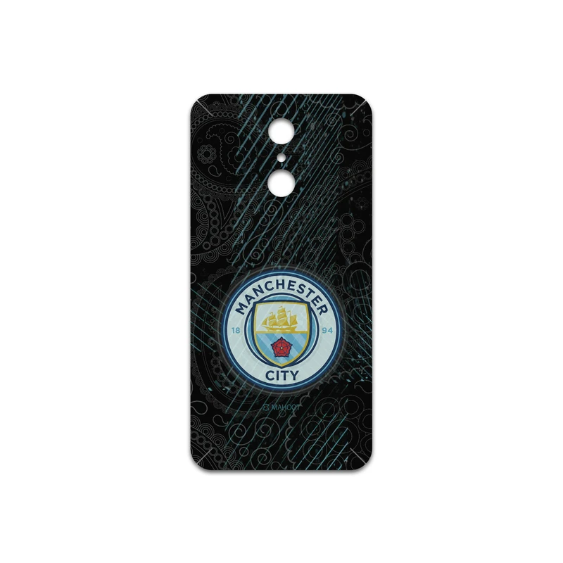 برچسب پوششی ماهوت مدل Manchester-City مناسب برای گوشی موبایل ال جی Q7