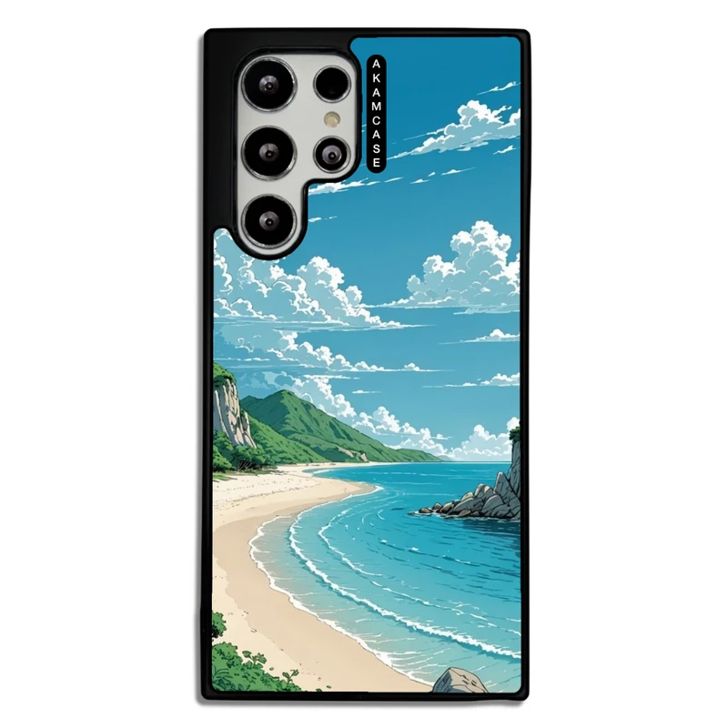 کاور آکام مدل AMC-WSGS22U-NATURE-20 مناسب برای گوشی موبایل سامسونگ Galaxy S22 Ultra