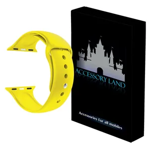  بند اکسسوری لند مدل A-silicon مناسب برای اپل واچ 45 / 44 / 42 میلی متری 