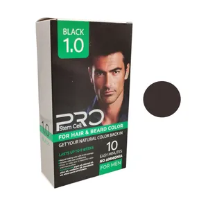 کیت رنگ مو پرو استم سل شماره 1 حجم 100 میلی لیتر رنگ مشکی