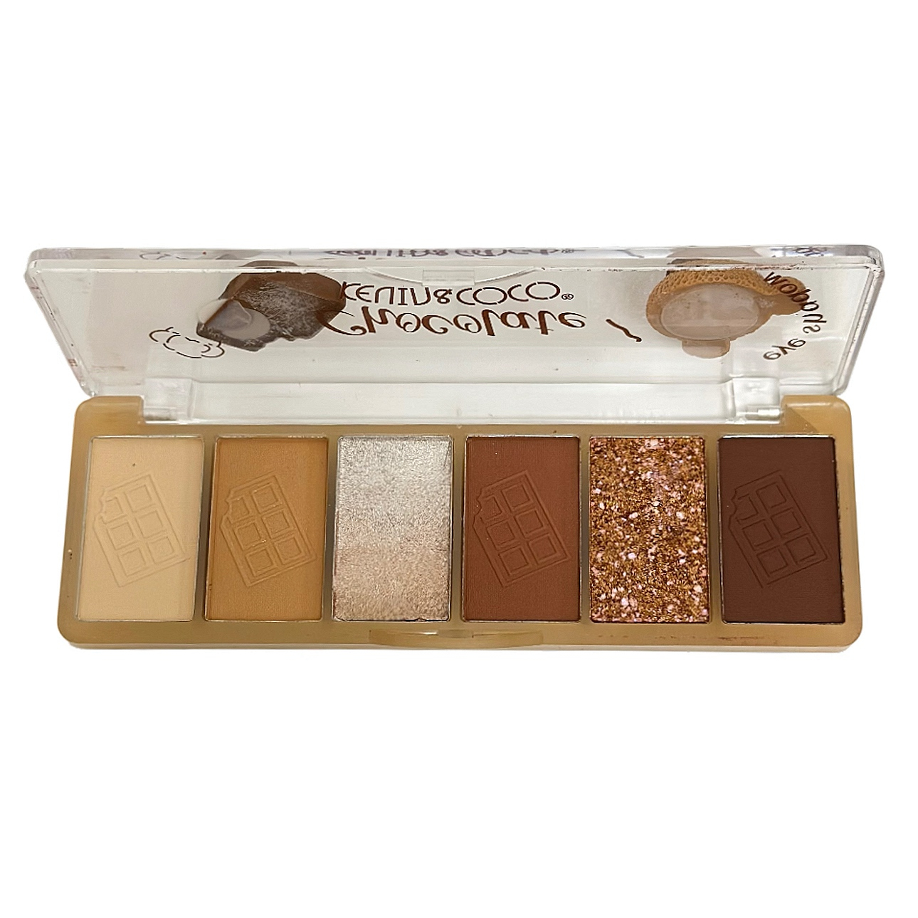 پالت سایه چشم کوین اند کوکو مدل chocolate شماره 01