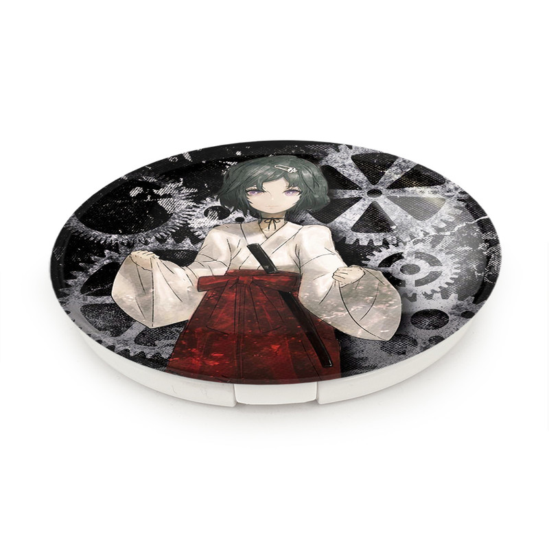 آینه جیبی خندالو طرح روکا انیمه اشتاینز گیت مدل تاشو کد 17511 آینه جیبی خندالو طرح روکا انیمه اشتاینز گیت مدل تاشو کد 17511