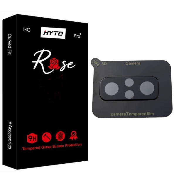 محافظ لنز دوربین هیتو مدل Rose 3D مناسب برای گوشی موبایل شیائومی Redmi Note 10 Pro / Pro Max