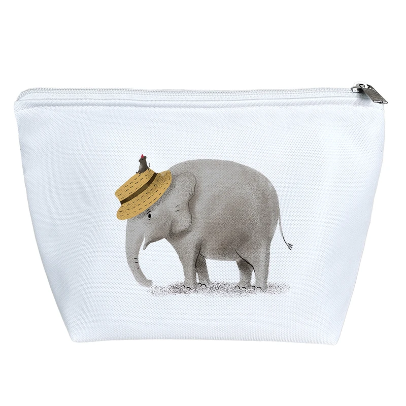 کیف لوازم آرایش دخترانه خندالو مدل فیل و موش کد H1695