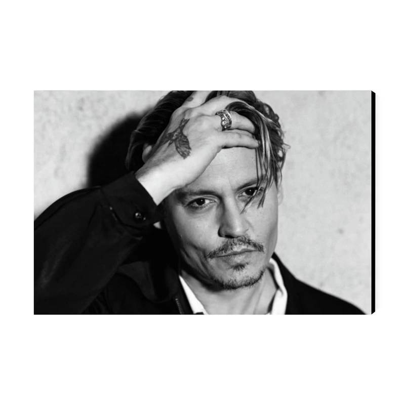 تابلو شاسی عرش مدل مشاهیر جانی دپ Johnny Depp کد As2755