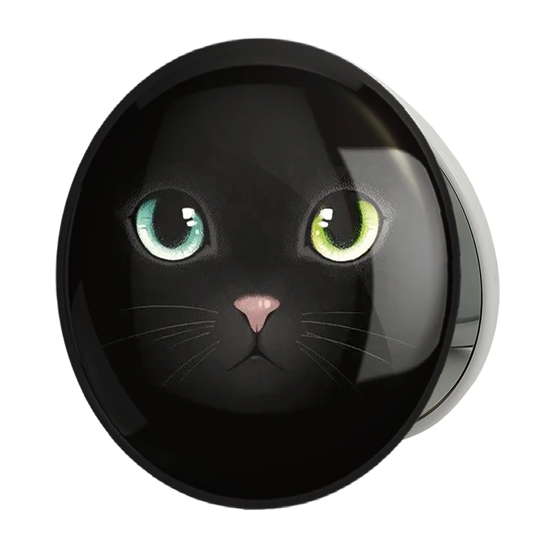 آینه جیبی خندالو طرح گربه Cat مدل تاشو کد 23321 