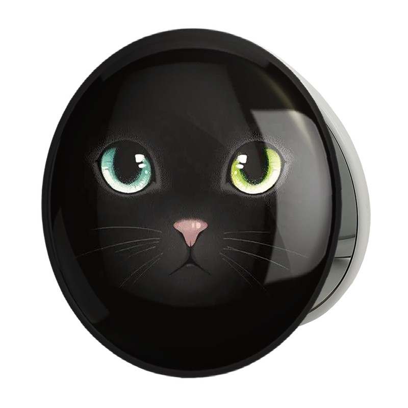 آینه جیبی خندالو طرح گربه Cat مدل تاشو کد 23321 