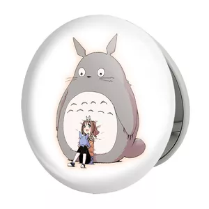 آینه جیبی خندالو طرح انیمه توتورو Totoro مدل تاشو کد 12817 