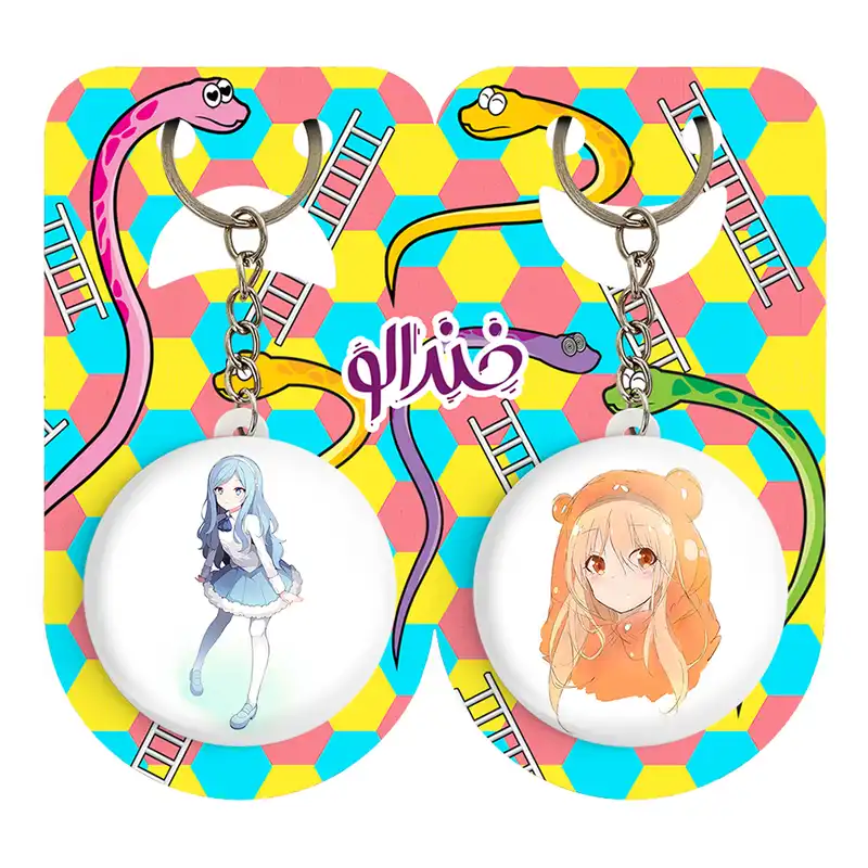 جاکلیدی خندالو مدل تاچیبانا انیمه اوماروچان کد 1848218474 مجموعه 2 عددی