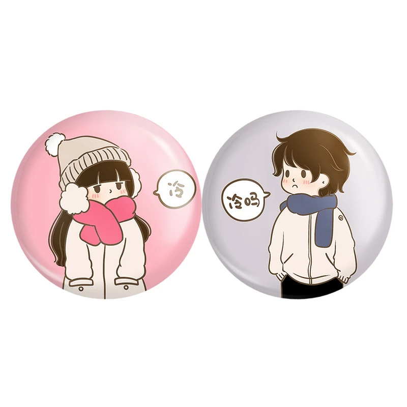 مگنت خندالو مدل عاشقانه Love کد A61 مجموعه 2 عددی