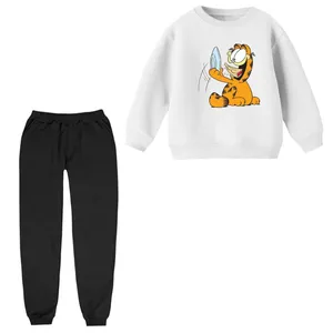 ست سویشرت و شلوار راحتی بچگانه مدل گارفیلد کد 12