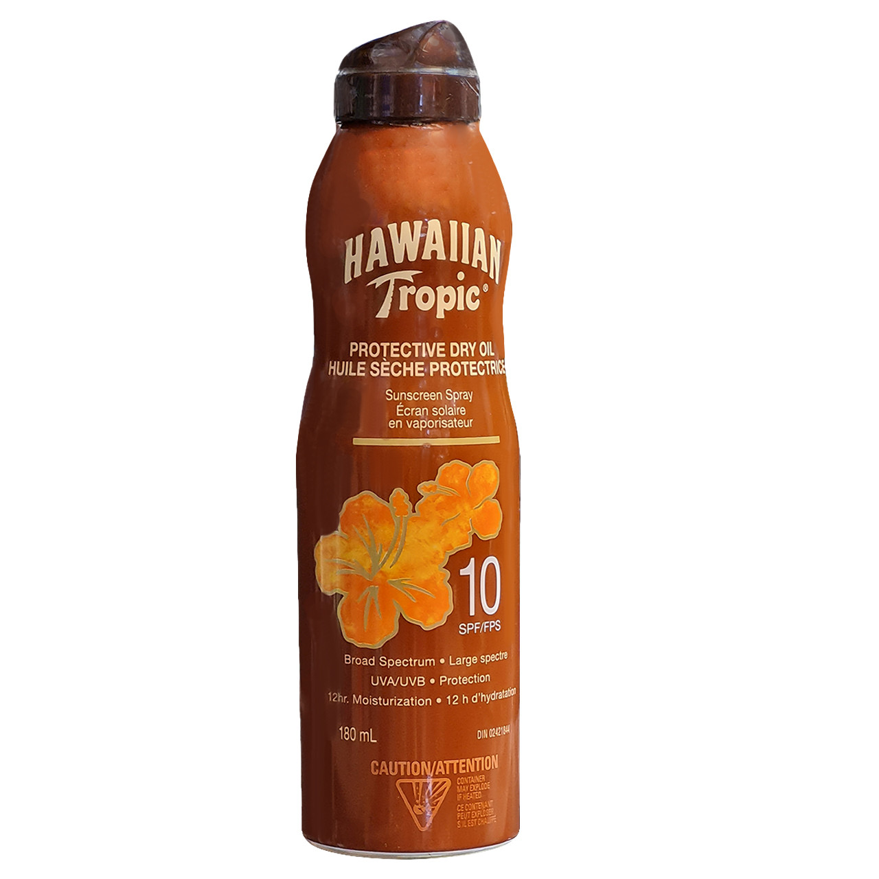 اسپری روغن آفتاب هاوایی مدل 10 حجم 180 میلی لیتر